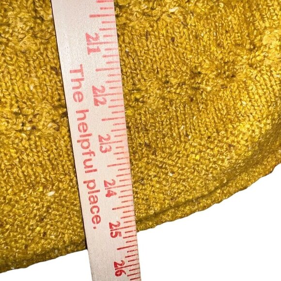 Old Navy Mustard Yellow Crew Neck Sweater - Picture 8 of 13